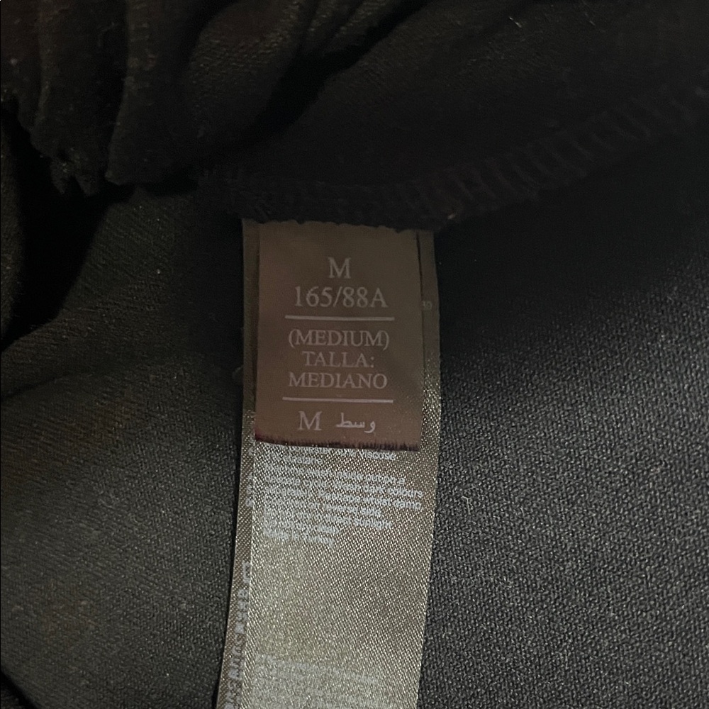 All Saints Black Long Sleeve Top with Knot Detail - Picture 6 of 12